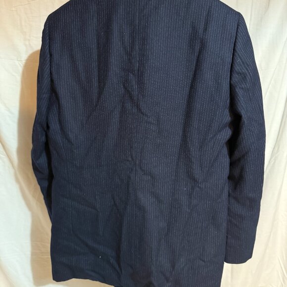 Yves Saint Laurent "Power Suit" style pinstripe jacket 100% wool 40R 36w - Picture 6 of 13